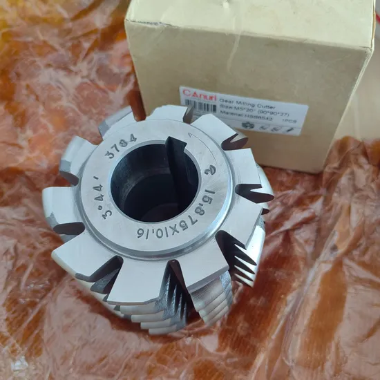 Different Types of Gear Cutter Milling Cutter Made in China 15.875*10.16